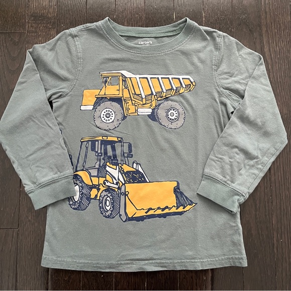 Bundle of 3 Carter’s / Oshkosh B’Gosh Boy’s Long Sleeve Tees Size 6 - Picture 2 of 8